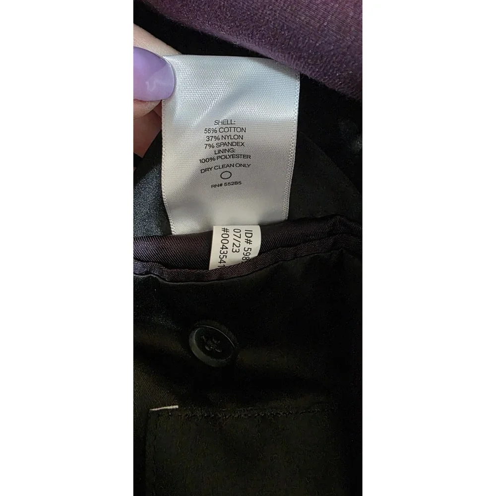 NWT Express Men's Slim Purple Cotton Blend Suit Jacket Sz 36S Office Business‎